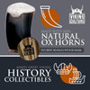 Viking Culture Horn Mead Cup - Nordic Inspired Drinking Vessel | Handmade Goblet for Wine Beer Ale - Safe and Unique Drink Tumbler Gift with Axe Bottle Opener, Cigar Holder and Burlap Bag